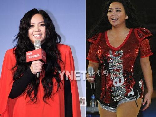 女明星发胖图片